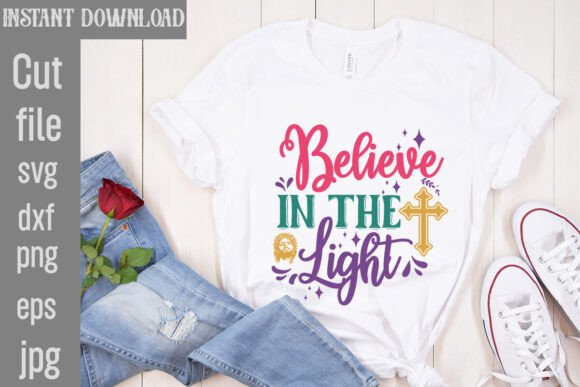 Believe in the Light: A Versatile SVG Cut File