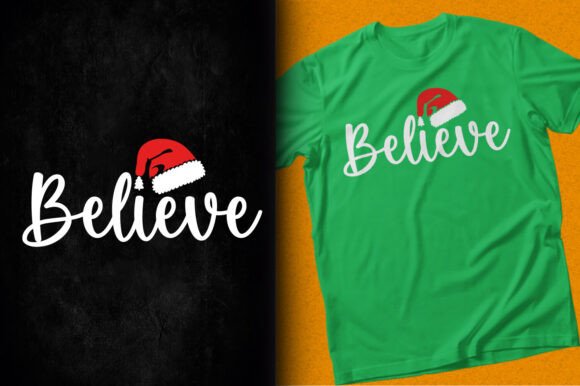 Believe Merry Christmas T-Shirt Designs: A Designer's Review