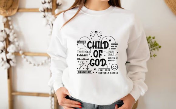 Child of God Hoodie Design: A Versatile Graphics Asset