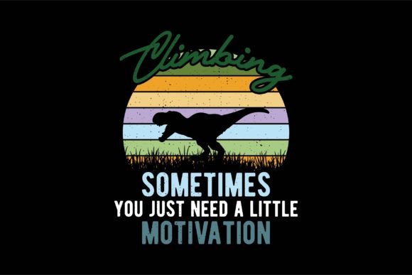 Climbing Graphics: A T-Shirt Design for Motivation