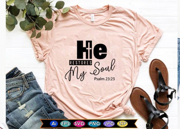 He Restores My Soul: A Design for Heartfelt Embroidery