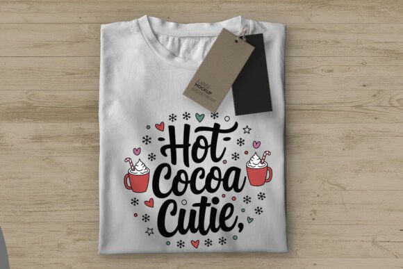 Hot Cocoa Cutie SVG: A Charming Addition for T-Shirt Designs
