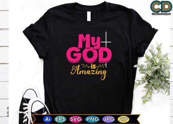 My God is Amazing: A Free Graphic for Local Business Branding