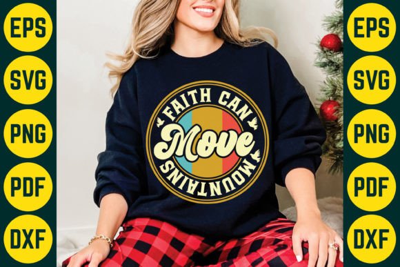 Review: Faith Can Move Mountains Retro T-Shirt Designs