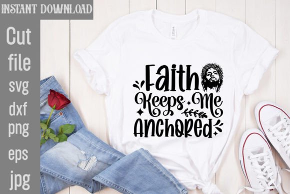 Review: Faith Keeps Me Anchored SVG for T-Shirt Designs