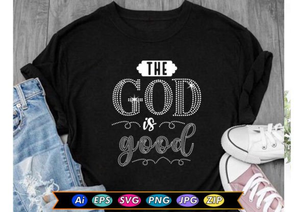 Review: The God is Good Embroidery Design