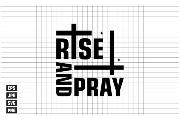 Rise and Pray: A Versatile Embroidery Design