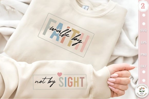 Walk by Faith Not by Sight: A Versatile Embroidery Design